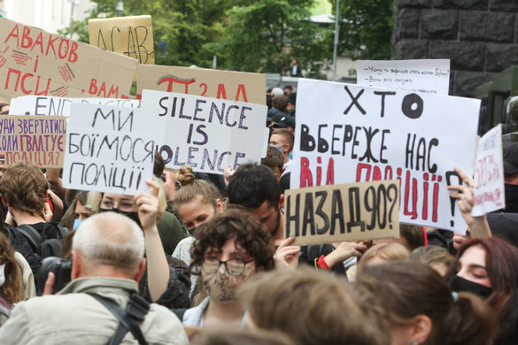 Ukrajnában a rendőrség büntetlenül azt csinál, amit akar