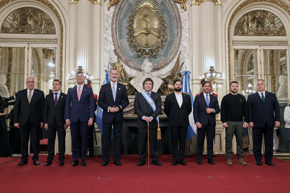 Beiktatták hivatalába Javier Milei argentin elnököt