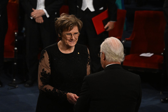 Karikó Katalin és Krausz Ferenc átvette a Nobel-díjat
