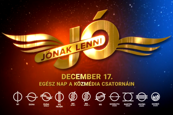 Jónak lenni jó! – vasárnap egész napos ünnepi műsorfolyammal zárul a közmédia jótékonysági kampánya