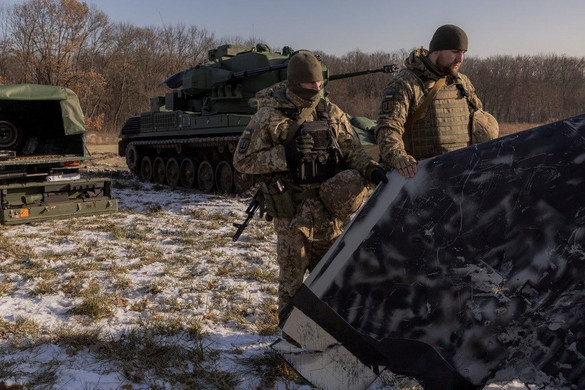 Az ukrán hadsereg orosz drónokat semmisített meg