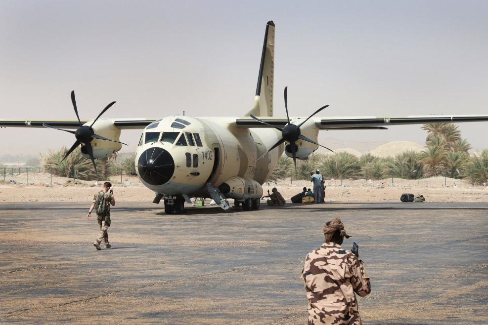 Akiknek nincsen jó hírük Csádban: francia teherszállító egy légikikötőben