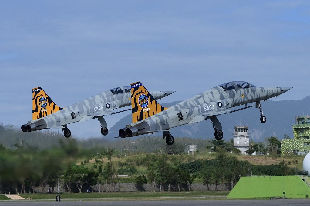 Amerikai eredetű vadászgépek a tajvani légierő szolgálatában