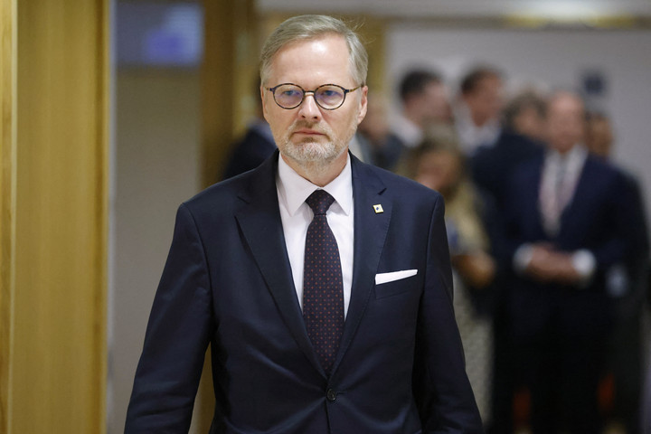 Fotó: AFP/Ludovic Marin Cseh kormányfő: Ne feledjük, ki az agresszor, és ki az áldozat az izraeli–palesztin konfliktusban