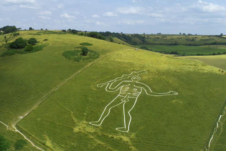 Fotó: Philippe Turpin / Photononstop / Photononstop via AFP Megfejthették a Cerne Abbas-i óriás rejtélyét