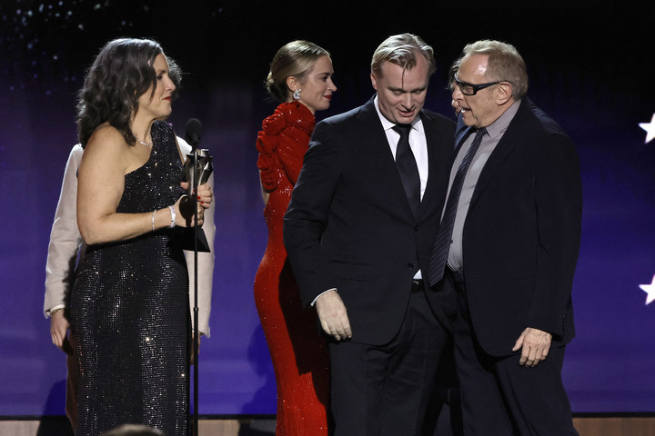 Fotó: AFP/Getty Images/Getty Images North America/Kevin Winter Tarolt az Oppenheimer a BAFTA-díjátadón