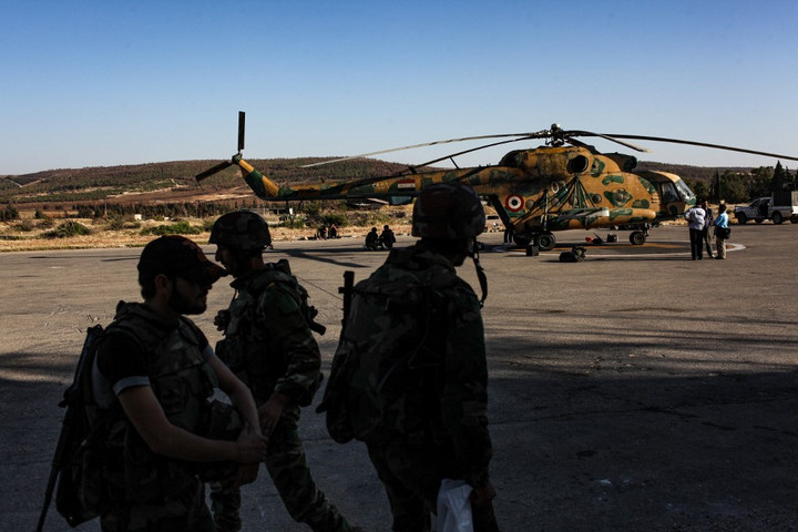 Fotó: AFP/Middle East Images/Mamad Tajik Csapást mértek az Iszlám Államra a szír kormányerők
