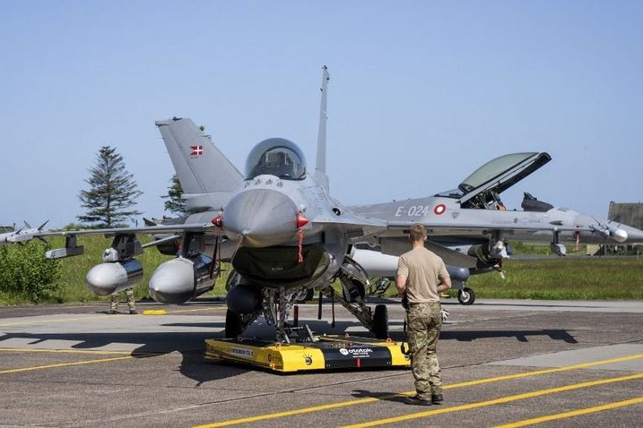 Fotó: Ritzau Scanpix via AFP/Bo Amstrup Az év végéig húsz F–16-os érkezhet Ukrajnába