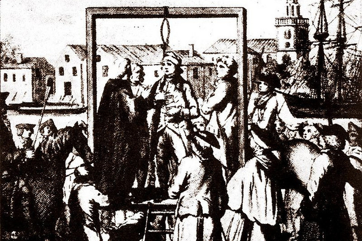 Fotó: Wikipédia A kalózok állványzata