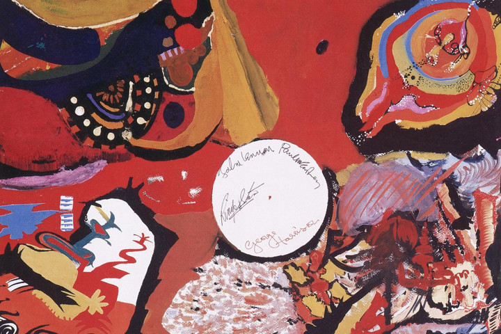 Fotó: Christie's aukciósház Több mint félmilliárd forintnyi összegért kelt el a Beatles-festmény New Yorkban