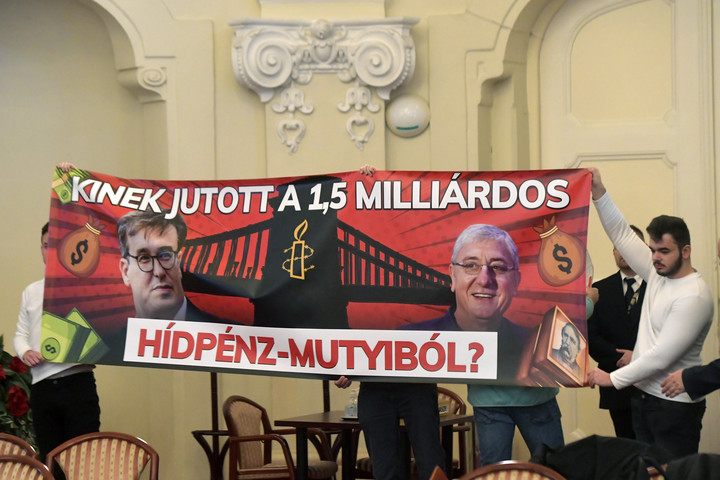 Fotó: MTI/Soós Lajos „Hídpénzmutyival” vádolja a Fidelitas a főváros baloldali vezetését