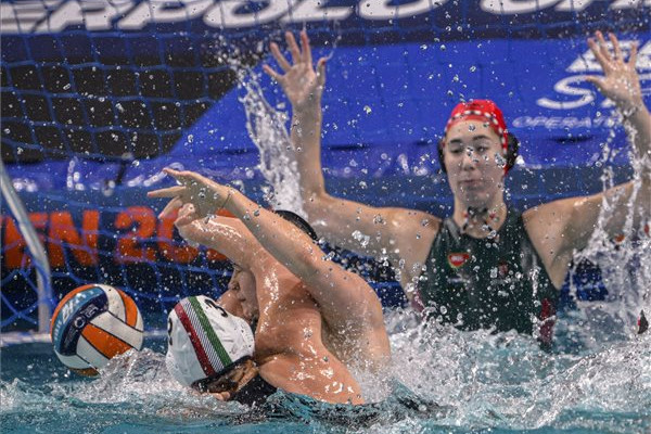 Fotó: MTI/Szigetváry Zsolt Vízilabda Eb: egy góllal kaptak ki a lányok az olaszoktól, folytatás az 5–8. helyért