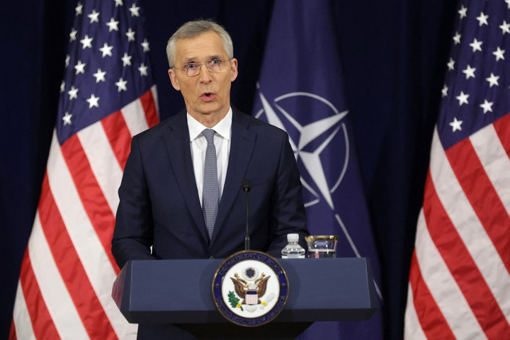 Fotó: Getty Images via AFP/Getty Images North America/Alex Wong A NATO főtitkára szerint az Egyesült Államok számára a tagság „jó üzlet”