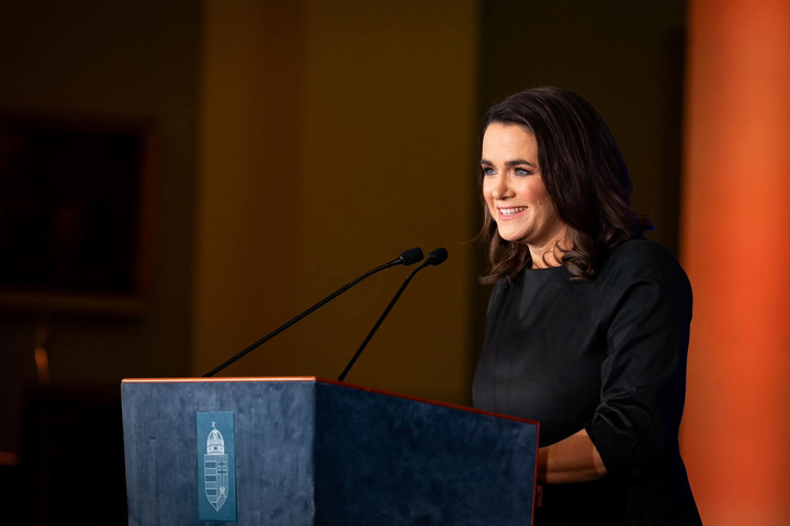 Fotó: Facebook/Novák Katalin Novák Katalin: A hős az, aki az eszmét életgyakorlattá teszi