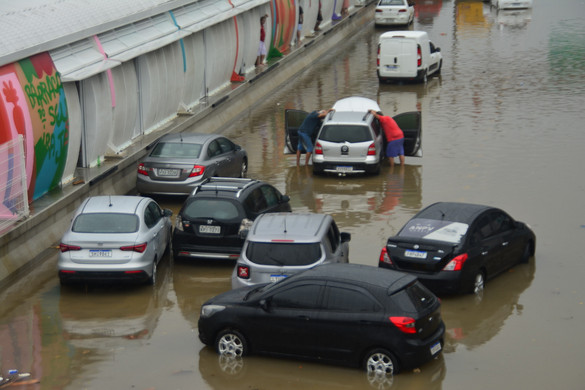 Lecsapott a vihar Rióra