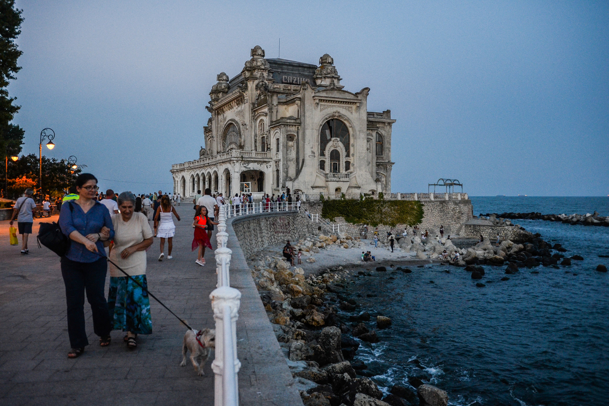 Fekete-tengeri idegenforgalom központjának számító Konstanca nyáron turista csalogató