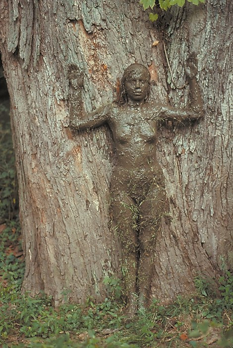 Ana Mendieta úgy érezte, ha testét egyesíti a természettel, újra egésszé válhat azzal
