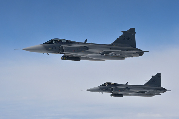 Fotó: AFP/John Thys Stockholm mégsem ad Ukrajnának Gripeneket