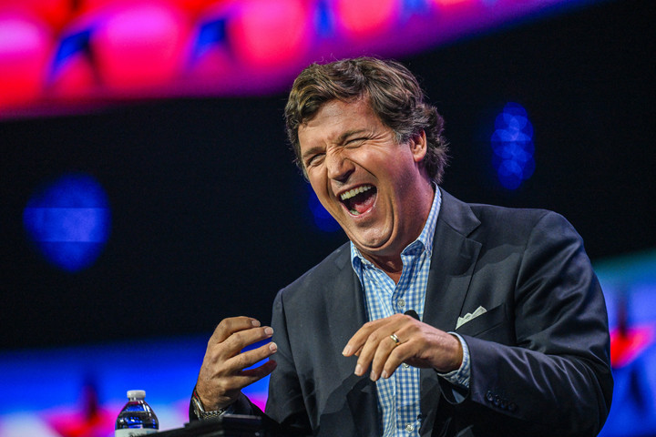 Fotó: AFP/Giorgio Viera Tucker Carlson felkerült a kijevi halállistára