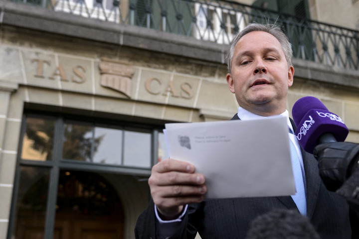 Fotó: AFP/Fabrice Coffrini A CAS elutasította a NOB felfüggesztő határozatára beadott orosz fellebbezést