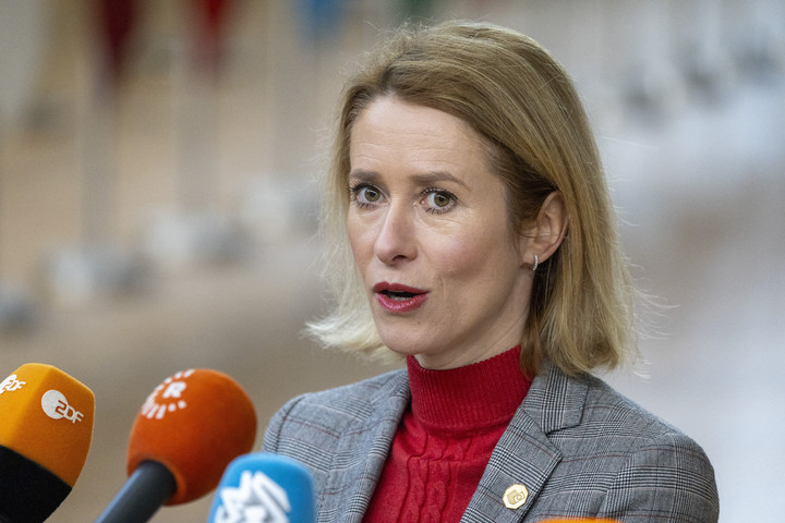Fotó: Belga via AFP/Nicolas Maeterlinck Kaja Kallas: Az Oroszország elleni szankciók kiterjesztéséről tárgyalnak az EU-külügyminiszterek