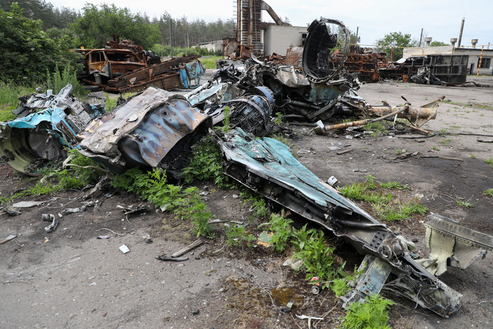 Fotó: NurPhoto via AFP/Yuliia Ovsiannikova Az ukránok két orosz vadászbombázó kilövését jelentették