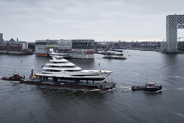 Fotó: Facebook/Royal Huisman Elkészült a világ legnagyobb horgászhajója + FOTÓK. VIDEÓK