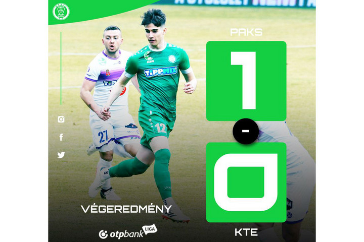Fotó: Facebook/Paksi FC Labdarúgó NB I. – Nyert a Paks a Kecskemét ellen