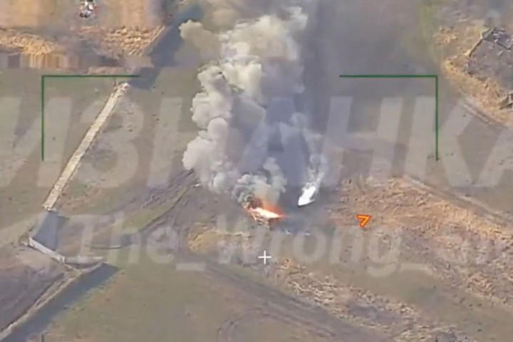 Fotó: twitter.com (X)/Ukraine Battle Map Bizonyítottan kilőttek az orosz erők egy NASAMS-t + VIDEÓ
