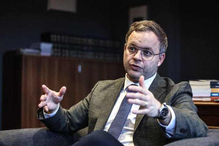 Fotó: MH/Balogh Dávid Orbán Balázs: Az orosz–ukrán háborúnak csak diplomáciai úton lehet véget vetni