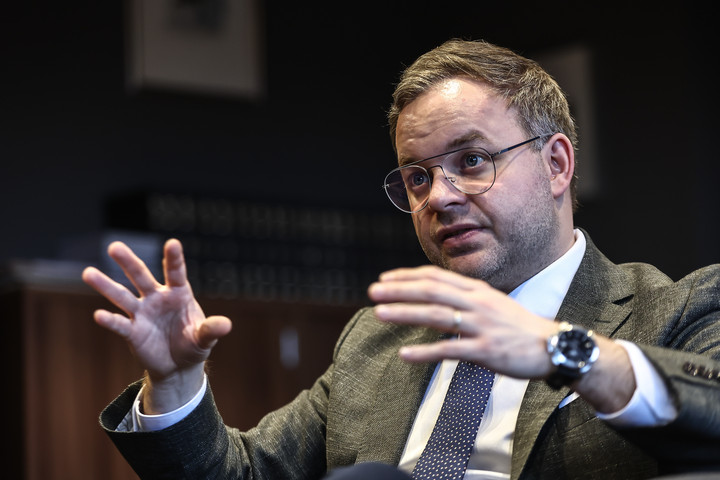 Fotó: MH/Balogh Dávid Orbán Balázs: A hegemóniáját féltő Nyugat tudatosan bezárkózik