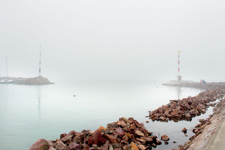 Különleges köd szállt a Balatonra + VIDEÓ