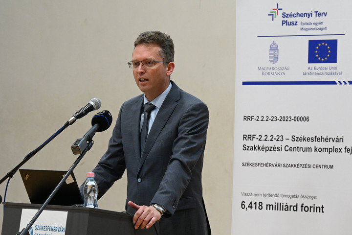 Fotó: MTI/Máthé Zoltán Hankó Balázs: 2024 a fejlesztések éve a szakképzésben
