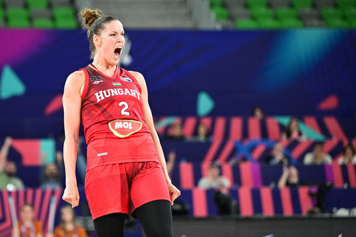 Fotó: AFP/Jure Makovec Kiss Virág nem habozott a Los Angeles Sparks kínálta lehetőségen