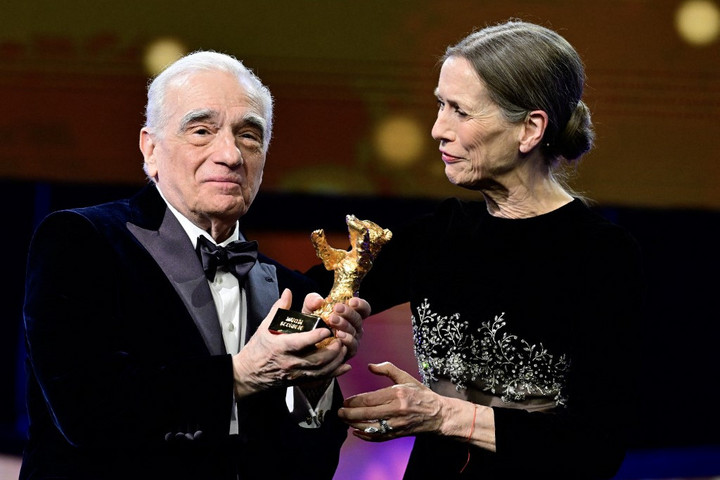 Fotó: AFP/John Macdougall Martin Scorsese tiszteletbeli Arany Medve-díjat kapott