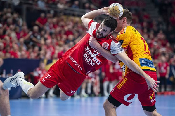 Fotó: MTI/Bodnár Boglárka Férfi kézilabda BL: a Veszprém végig vezetve verte a dán bajnokot