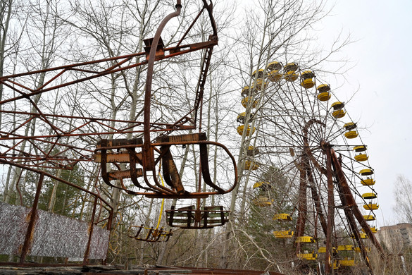 Borzongató ez az elhagyott vidámpark