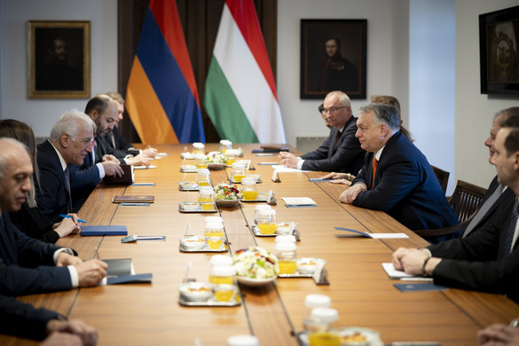Orbán Viktor: A diplomáciai kapcsolatainkat is megerősítjük Örményországgal