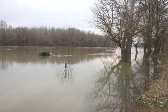 Szolnokon a hétvégén várható a Tisza tetőzése