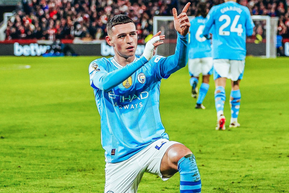 Premier League: Foden mesterhármast szerzett, fordított és győzött a Manchester City