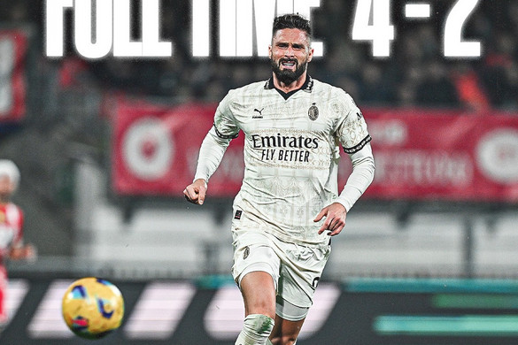 Serie A: kikapott a Milan
