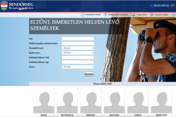 Rengeteg tévhit kering a mai napig az eltűnések bejelentésével kapcsolatban
