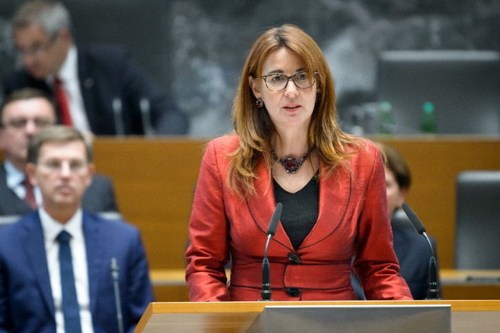 Fotó: AFP/Jure Makovec Új igazságügyi miniszterről szavazott a szlovén parlament