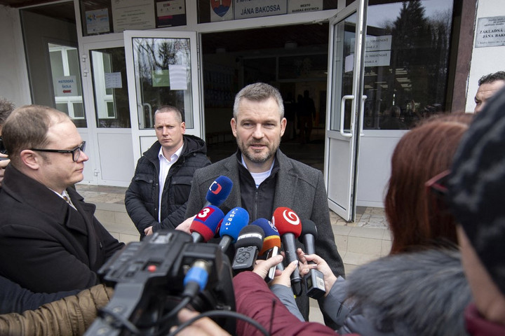 Fotó: AFP/Joe Kalmar Szoros lehet az első kör vége Szlovákiában