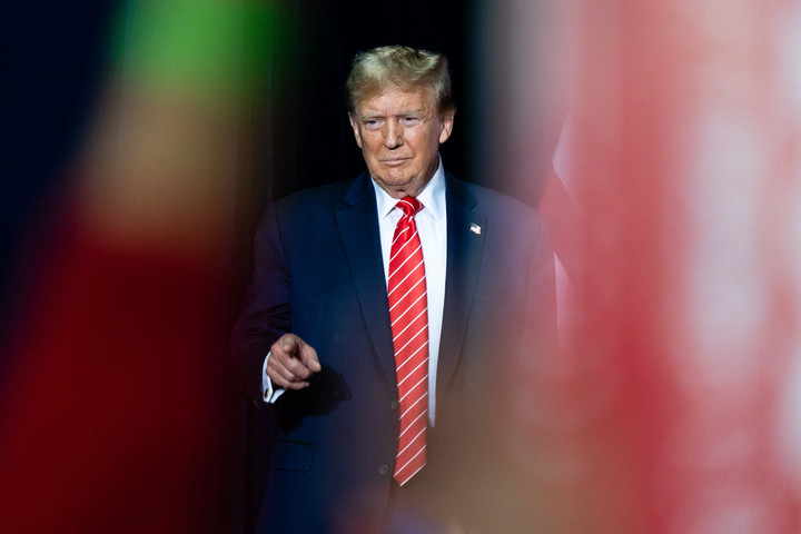 Fotó: AFP/Elijah Nouvelage Felgyújtották Trumpot