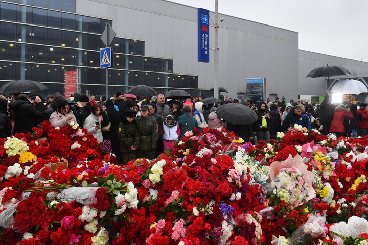 Fotó: AFP/Olga Maltseva Terrortámadás: Oroszország-szerte megemlékeznek az áldozatokról
