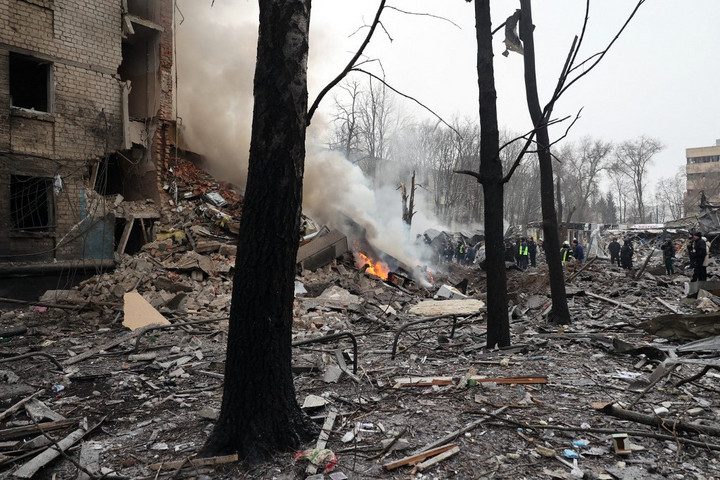 Fotó: AFP/Vyacheslav Madiyevskyy Ismét súlyos csapás érte Ukrajnát