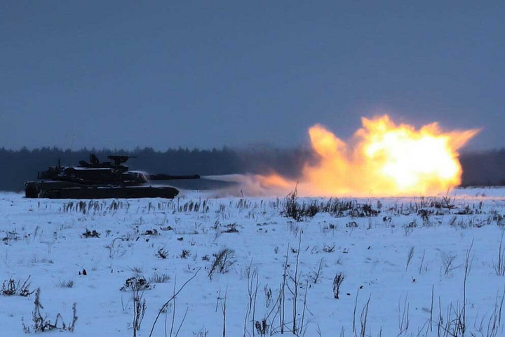 Fotó: NorthFoto Kilőtték a harmadik Abrams harckocsit + VIDEÓ