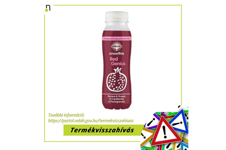 Fotó: Facebook/Nébih - Nemzeti Élelmiszerlánc-biztonsági Hivatal Penészgombás smoothie-t árult a Lidl, azonnal vigye vissza, ha ilyet vett!