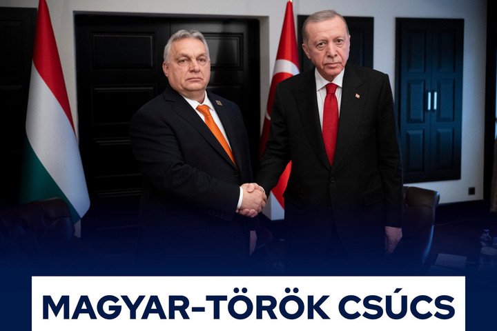 Fotó: Facebook/Orbán Viktor Orbán Viktor Törökországban: Ha Trump visszatérne, véget érne az orosz–ukrán háború